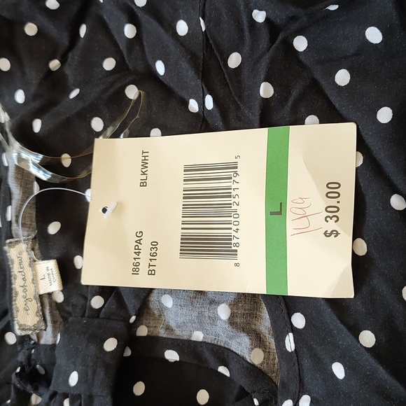 Eyeshadow women's blouse size L - Picture 6 of 8